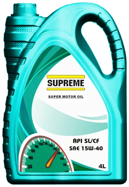 Supreme SUPER MOTOR OIL SAE 15W-40, API SL/CF pack